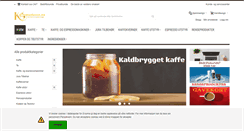 Desktop Screenshot of kaffemesteren.no